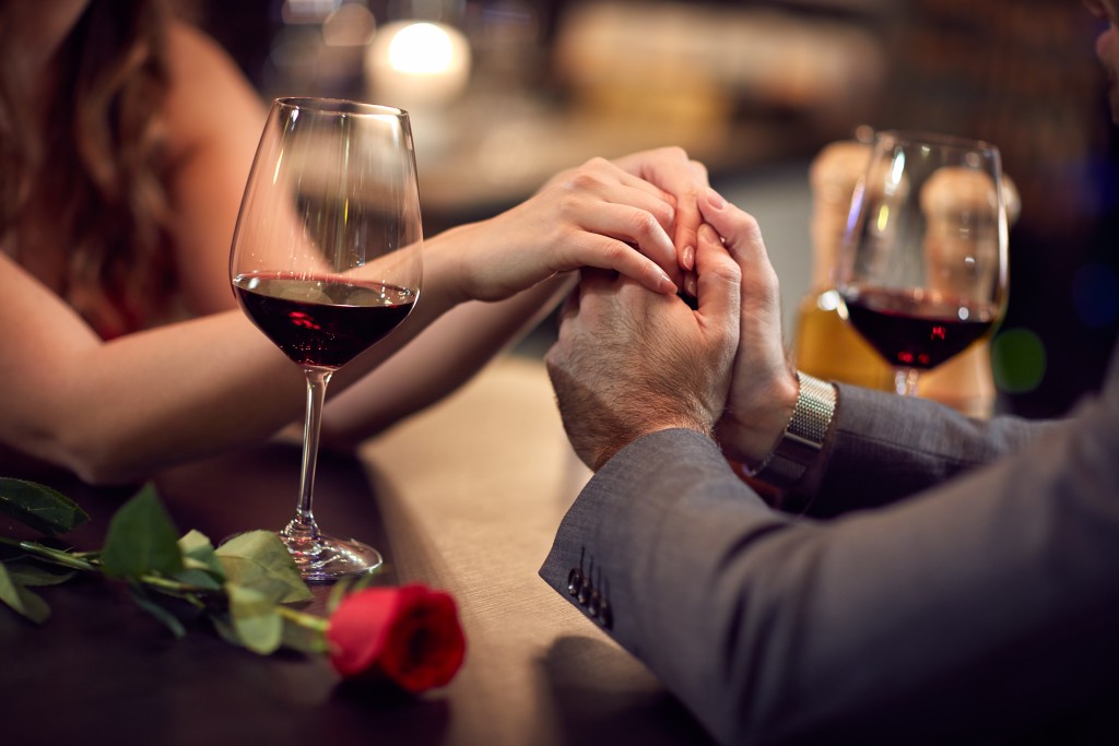 a wine date