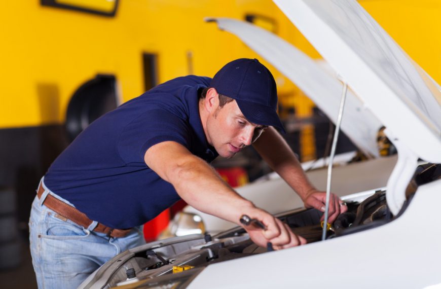 mechanic at work